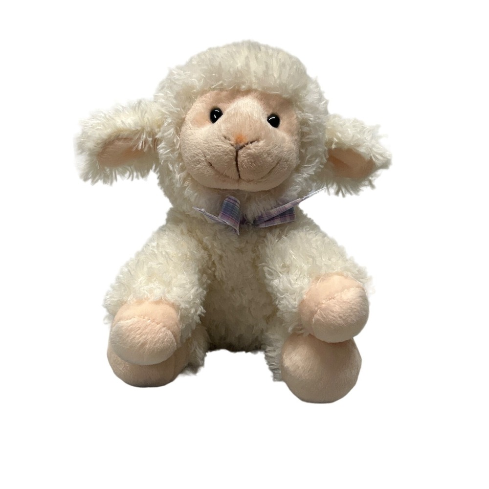 Russ Berrie Fleecia Lamb Sheep Plush Soft Toy Stuffed Animal 9in EASTER